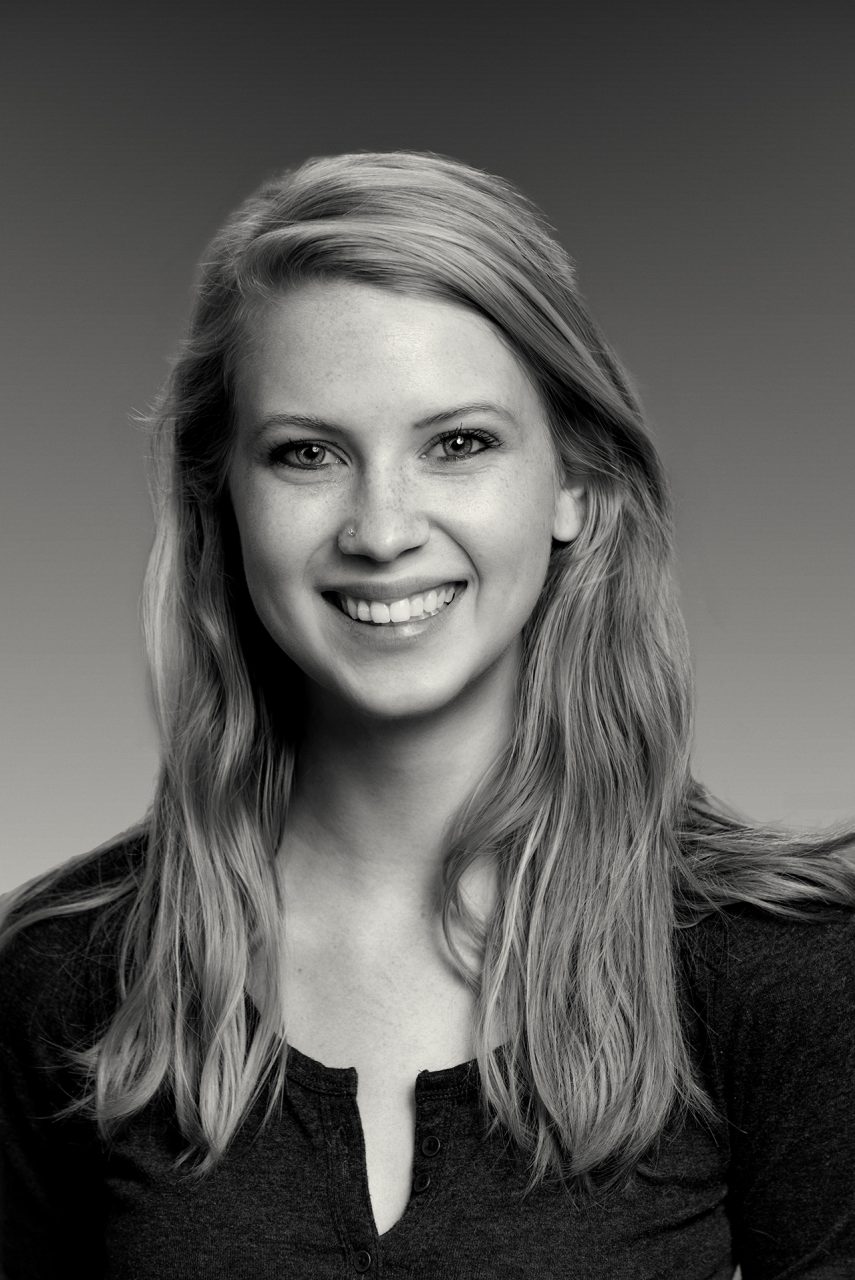 Business Headshot, black and white