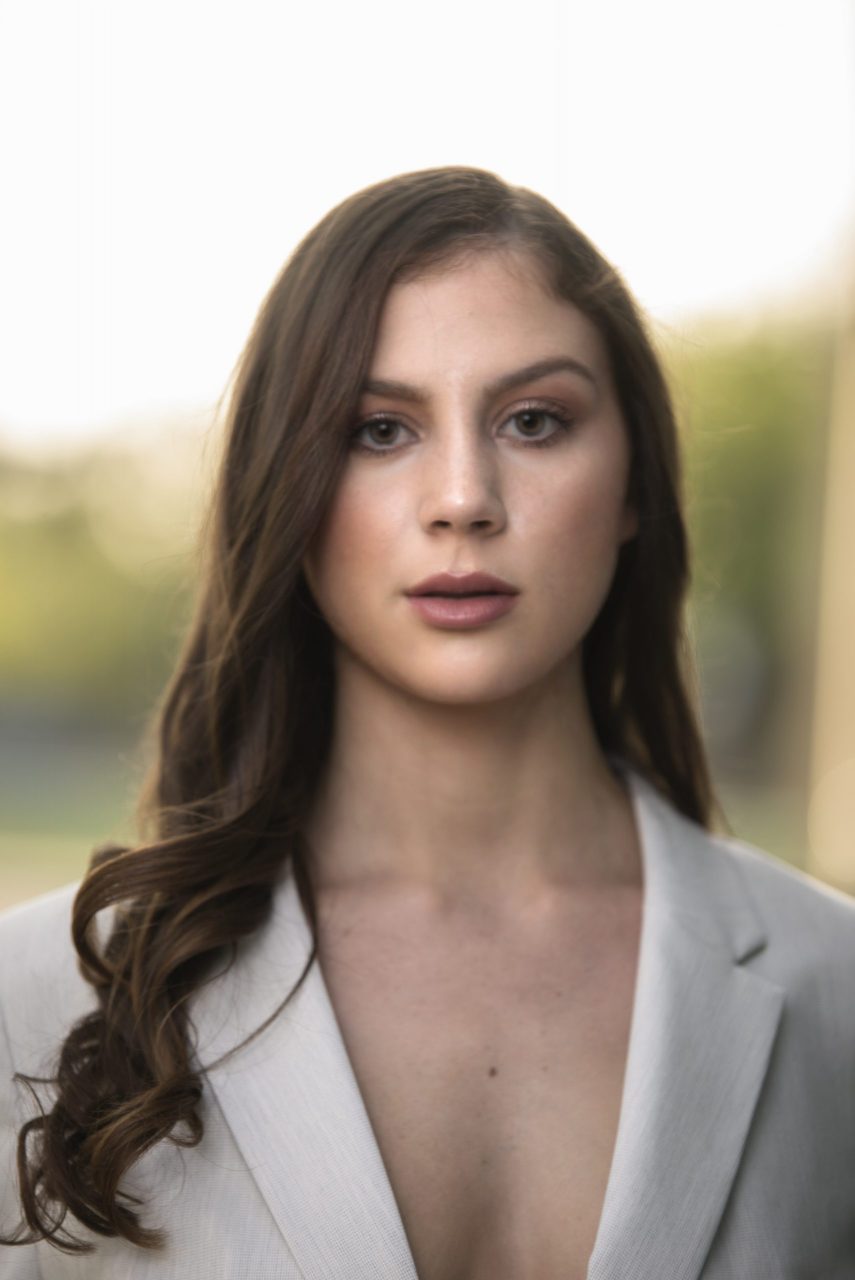 Modelling headshot of Autumn photographed in Gainesville
