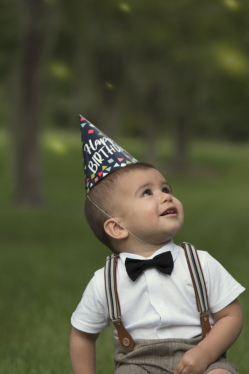 Child Portrait: First Birthday