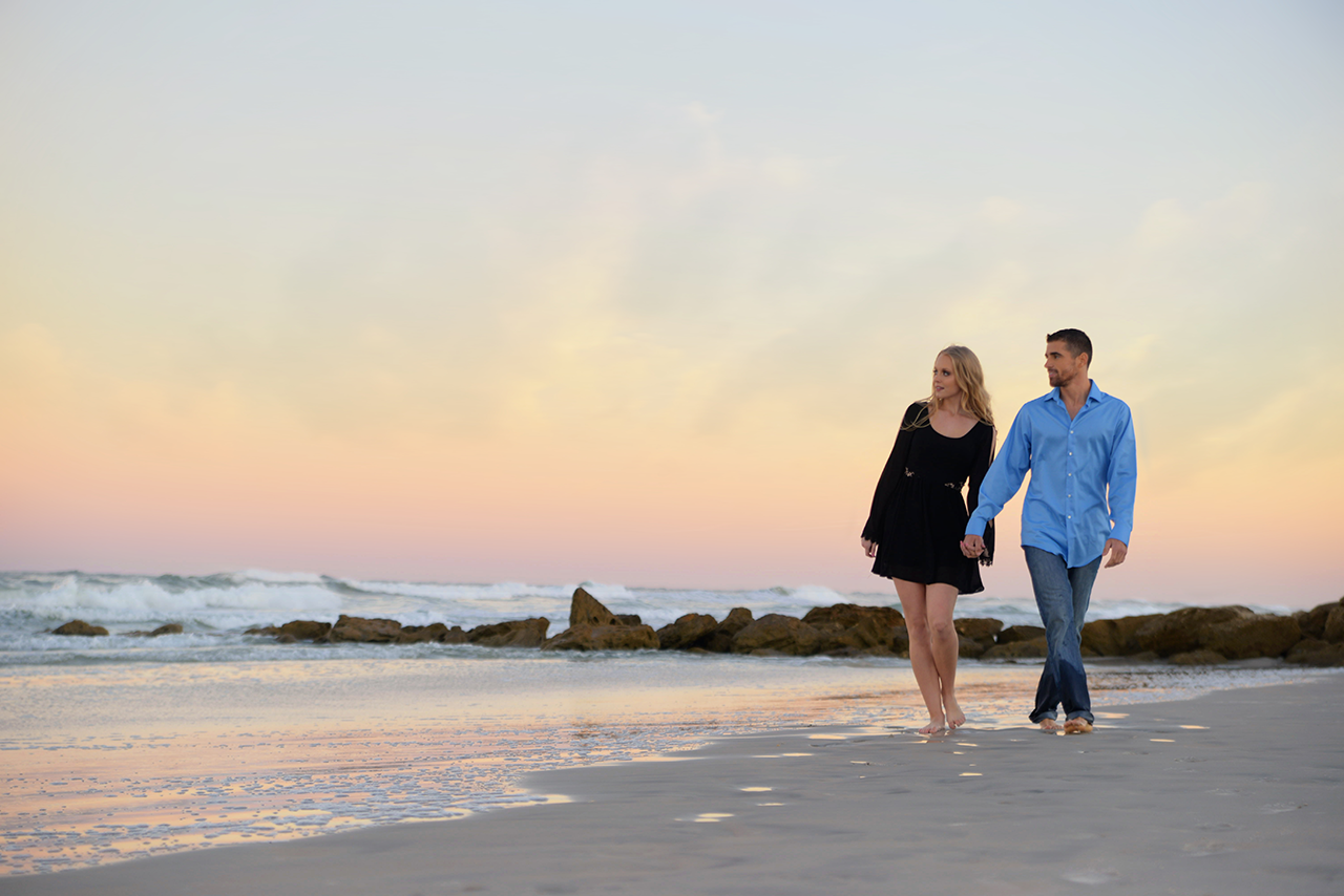 Gainesville, wedding and engagement – beach photoshoot