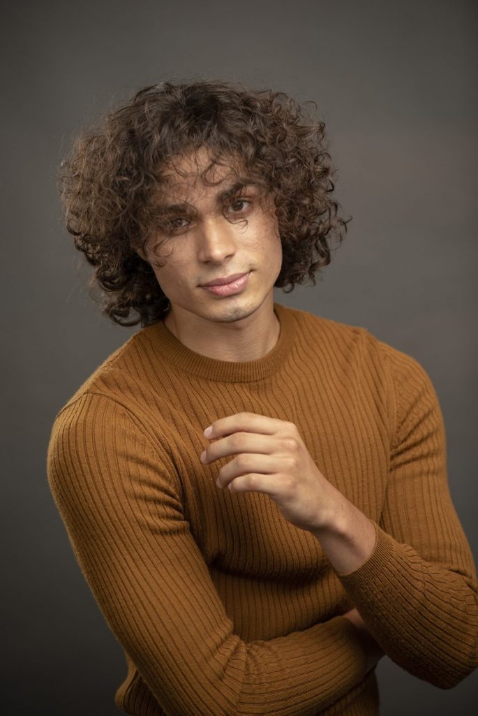 Acting Portrait, Brian photographed for acting portfolios by PhotoTale Studio in Gainesville, Florida.