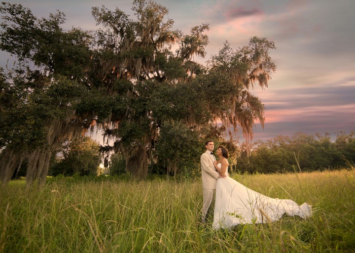 Gainesville tree farm wedding